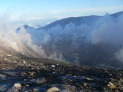 Der südöstliche Abschnitt der Plattform, südlich des südlichen Schlots der Bocca Nuova