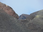 Ein noch stärkerer Zoom auf den oberen Teil der Bresche