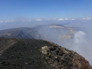 Blick über den östlichen Abschnitt der Bocca Nuova hinweg nach Südwesten