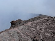 Blick entlang des östlichen Kraterrands des Nordostkraters nach Norden