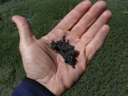 Die Schlackebrocken sind unglaublich leicht und fragil