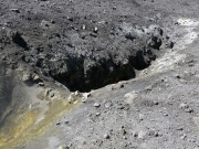 Im Gebiet nördlich der Voragine ziehen sich Spalten von Nord nach Süd